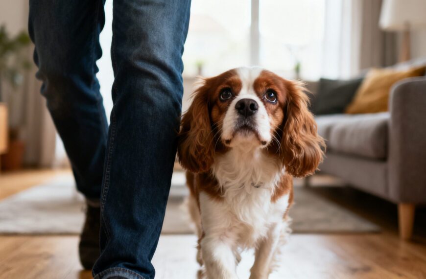 Warum Hunde ständig an dir kleben – 6 Gründe für dieses Verhalten