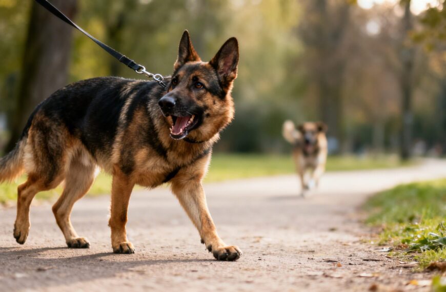 Warum Hunde andere Hunde anbellen – 8 typische Gründe