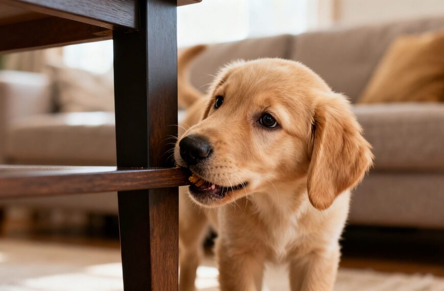 Warum Hunde an Möbeln knabbern – 7 mögliche Ursachen