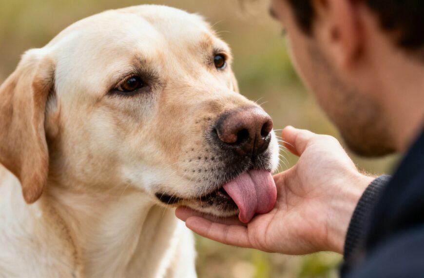 Warum Hunde an deinen Händen lecken – 7 Bedeutungen